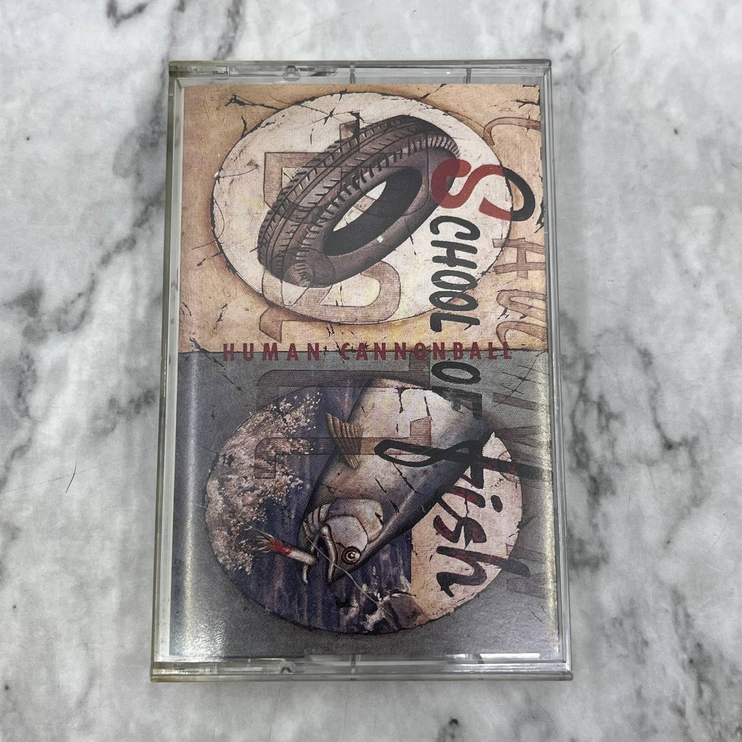 School of Fish - Human Cannonball Cassette Tape￼ TC7-45