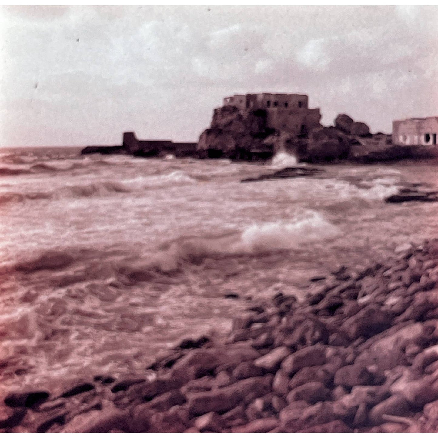 1960s Israel Caesarea Set of 3 2x2 Slides TK2-S2-19