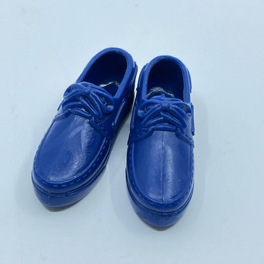 1980s Mattel Barbie Ken Doll Blue Loafers Boat Shoes Topsiders SC6