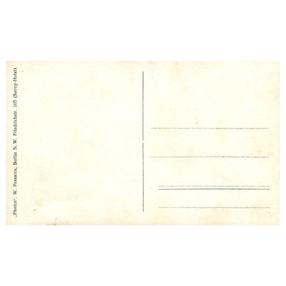 4th of July Celebration Savoy Hotel Berlin - Original Postcard RPPC TJ8-4