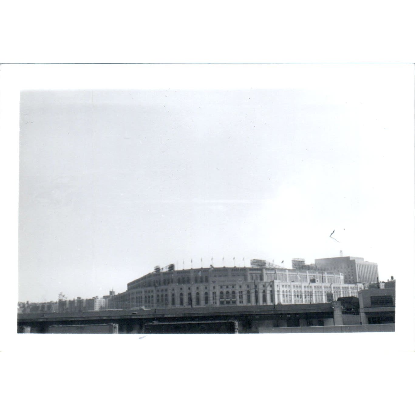 1951 Original Photograph New York Yankee Stadium NY Photo 3.45x4.5 AD8-P4