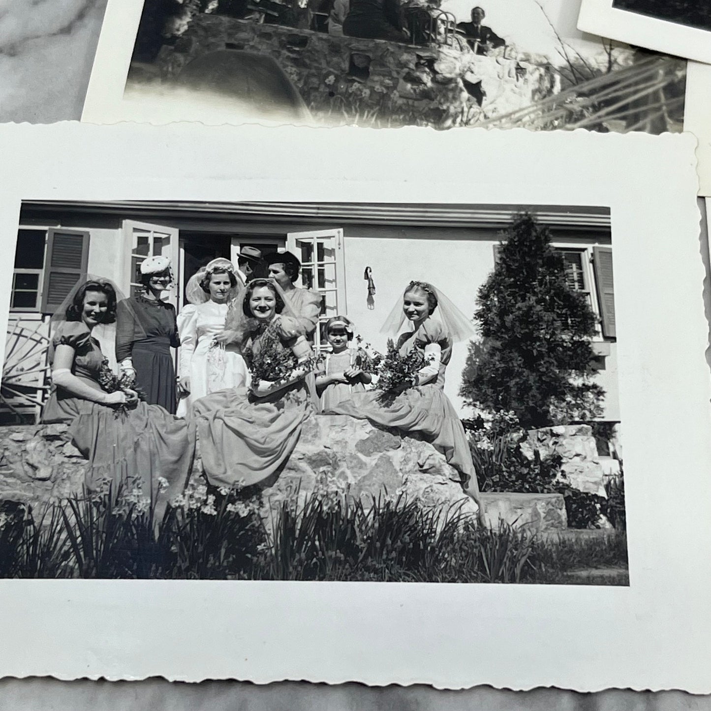 1940 Collection of Photos Wedding of John and Mary Briar, Virginia Area P4-9