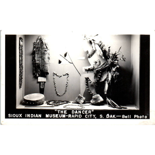 Sioux Indian Museum Rapid City SD RPPC Original Postcard TK1-25