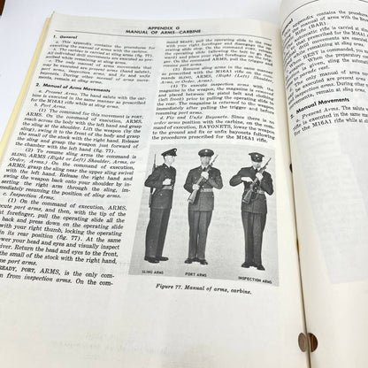 1971 Army FM 22-5 Drill and Ceremonies Book TA3