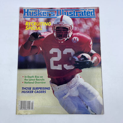 1991 March - Nebraska Huskers Illustrated Magazine - Leodis Flowers TH7