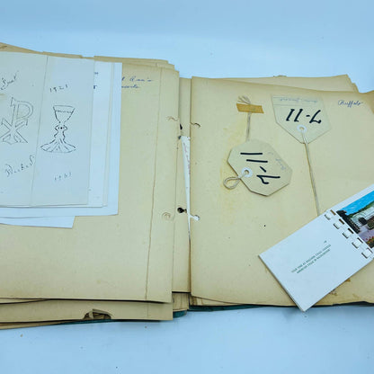 1959-60 Scrapbook Sandra Zawadski St. Anne’s Academy Wilkes-Barre PA BA1