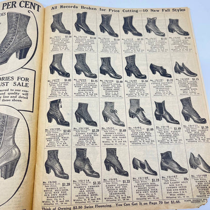 RARE Sears 1912 July-August Bargain Supplement Catalog Sears Roebuck TF7