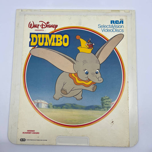 Walt Disney Presents DUMBO - RCA SelectaVision - CED VideoDisc TG5