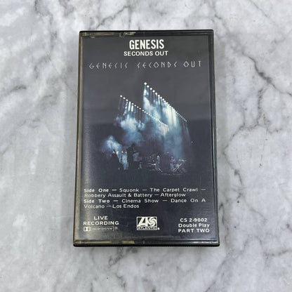 Genesis Seconds Out live recording Part 2 Cassette Tape TB5-13