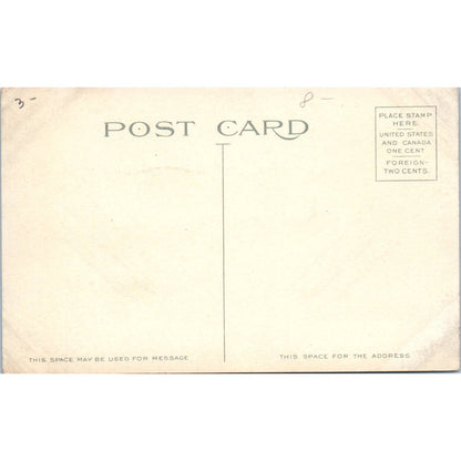 Officers Reception Hall Navy Yard Charleston SC - Original Postcard TJ7-RP1