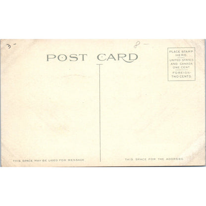 Officers Reception Hall Navy Yard Charleston SC - Original Postcard P3-4