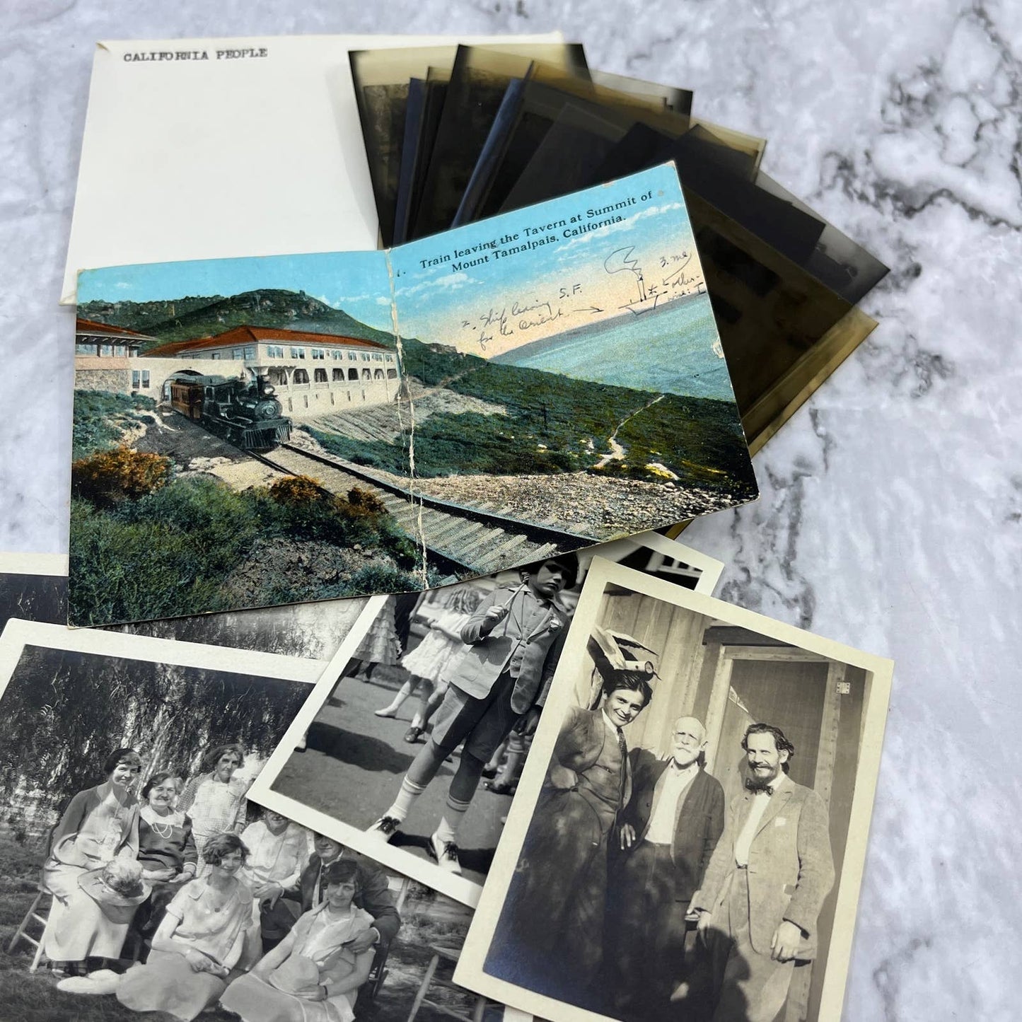 1920s Collection of Photos & Negatives of The People of California TJ8