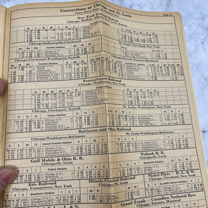 1959 January 11 Union Pacific Railroad Timetables  TE2