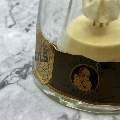 Vintage 1950's Luca's Bols Dancing Ballerina in a Liquor Bottle Music Box TJ4