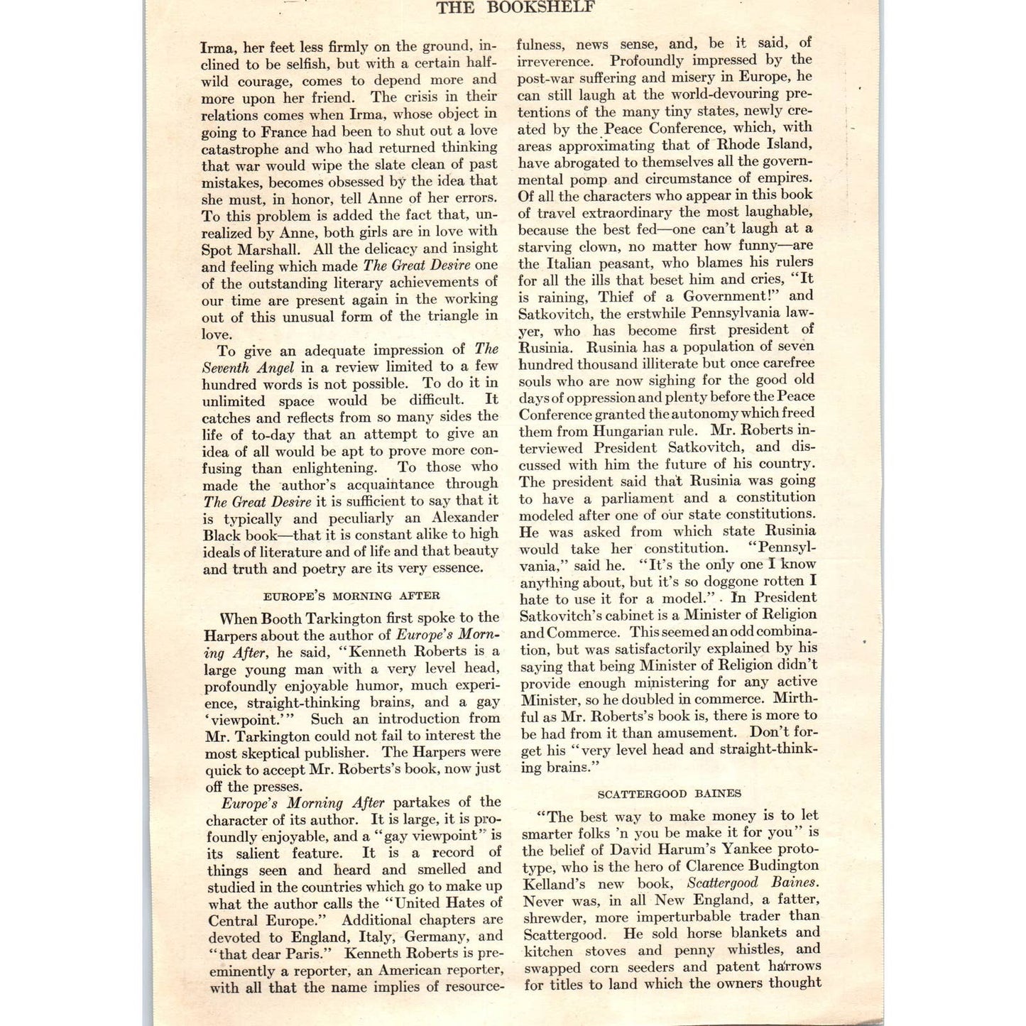 Sears, Roebuck & Co Chicago - Encyclopaedia Britannica - 1921 Original Ad TJ7-L