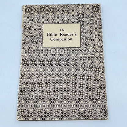 The Bible Reader's Companion 1922 Oxford University Press TF9