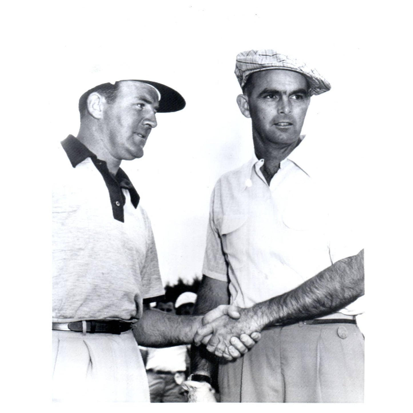 1950 Press Photo Golf Harper & Williams Jr. PGA Championships Scioto 7x9" AD2