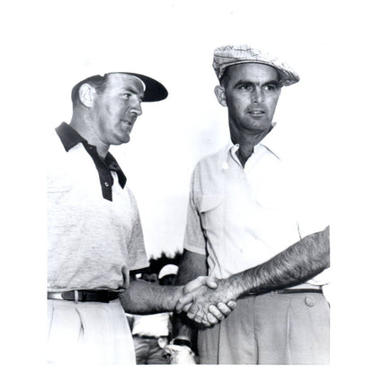 1950 Press Photo Golf Harper & Williams Jr. PGA Championships Scioto 7x9" AD2