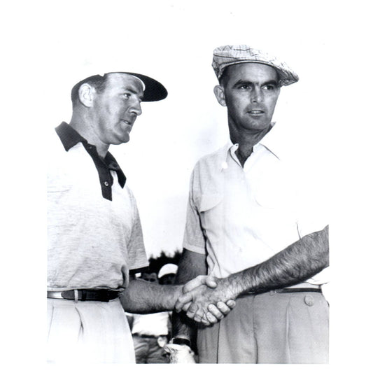1950 Press Photo Golf Harper & Williams Jr. PGA Championships Scioto 7x9" AD2