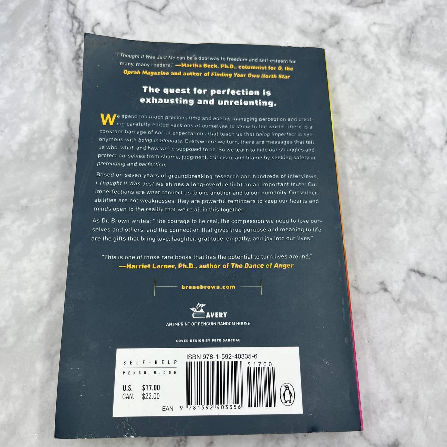I Thought it Was Just Me(But It Isn't?)  By Brene Brown TB6