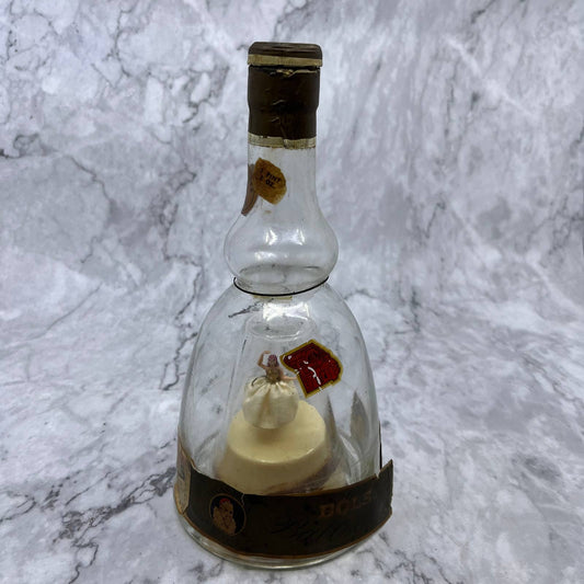 Vintage 1950's Luca's Bols Dancing Ballerina in a Liquor Bottle Music Box TJ4