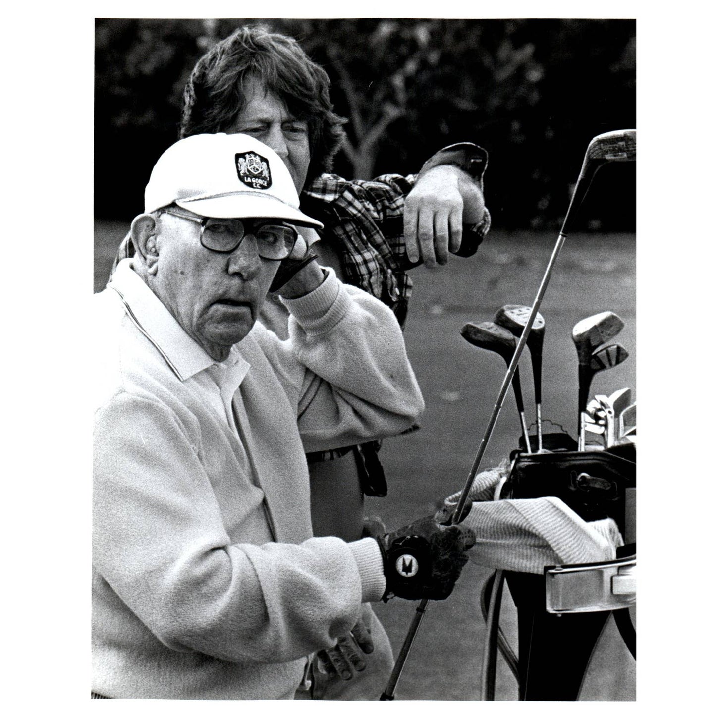 1970 Original Press Photo Golf Congressman Claude Pepper at La Gorce 8x10" AD2