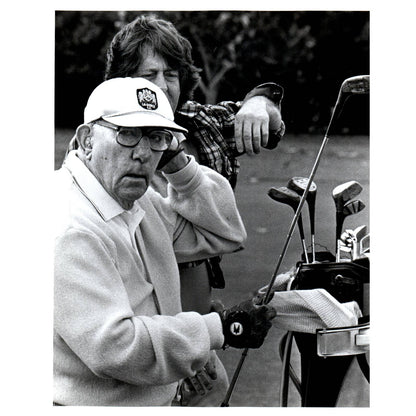 1970 Original Press Photo Golf Congressman Claude Pepper at La Gorce 8x10" AD2