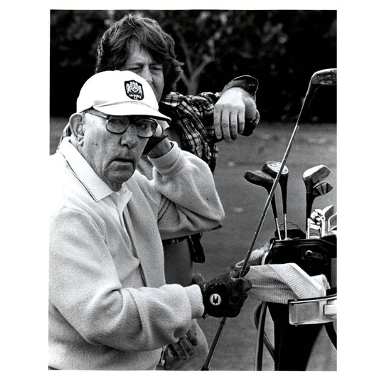 1970 Original Press Photo Golf Congressman Claude Pepper at La Gorce 8x10" AD2