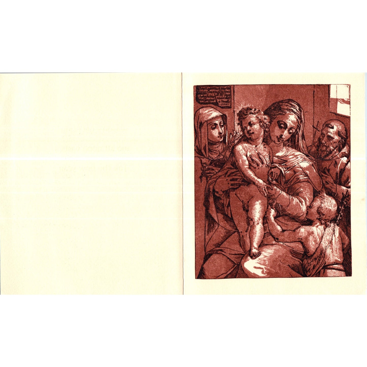 1960s Christmas Card from The Embassy of Switzerland B15