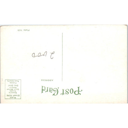 Interior Converse College Auditorium Spartanburg SC Original Postcard TK1-27