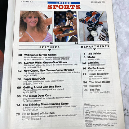 Heather Locklear Inside Sports Annual Swimsuit Issue Well Suited Feb 1984 TJ3