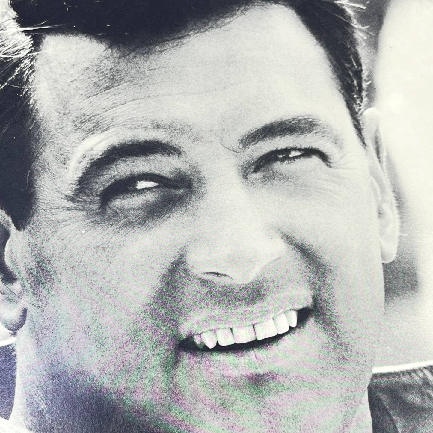 Vintage Rock Hudson Head Shot Portrait Black & White 8x10 AB4-19