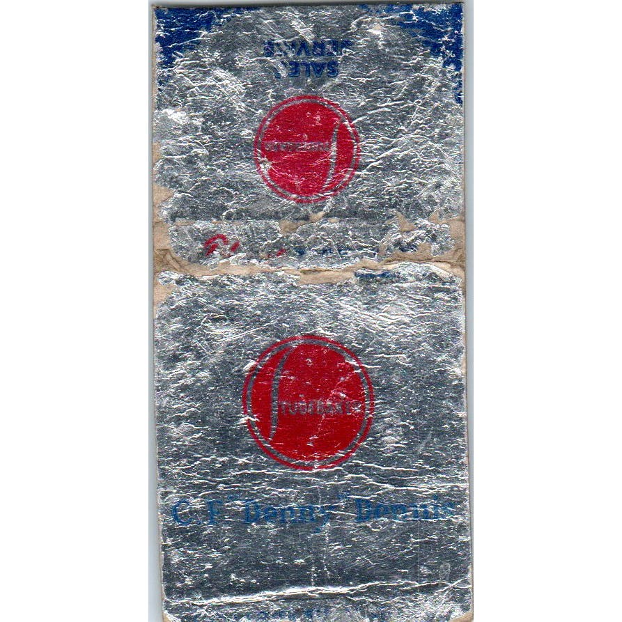 Studebaker Sales & Service C.F. Denny Dennis Advertising Matchbook Cover SA9-M1
