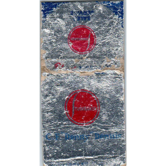 Studebaker Sales & Service C.F. Denny Dennis Advertising Matchbook Cover SA9-M1