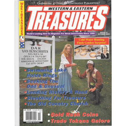 Western & Eastern Treasures Magazine - Treasure Hunting Oct 2003 M6