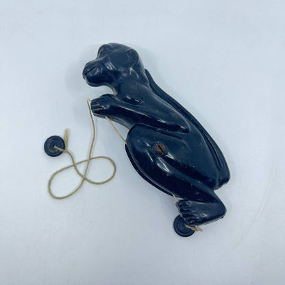 Vintage Bakelite Climber Climbing Toy Black Monkey Plastic  TE5
