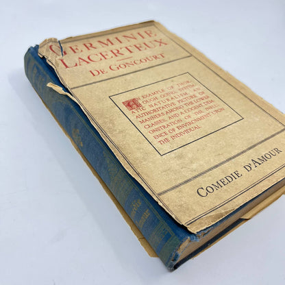 c1900 Germinie Lacerteux Edmond and Jules De Goncourt Comedie D'Amour TF2