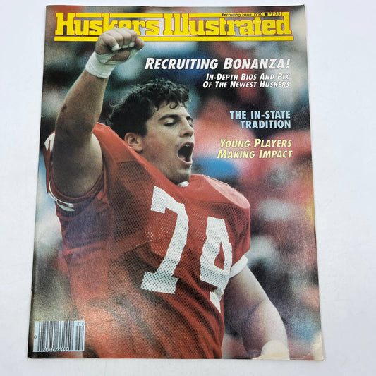 1990 Recruiting Issue - Nebraska Huskers Illustrated Magazine - Football TH7