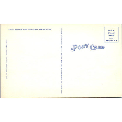 US Coast Guard Station Race Point Provincetown Maine - Original Postcard TJ7-RP1