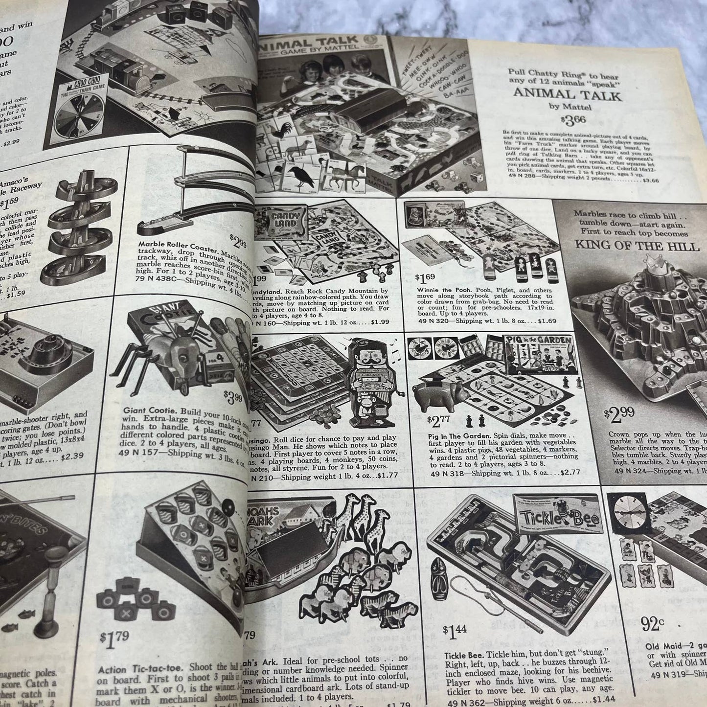 1964 Sears Christmas Wish Book Catalog - Great Vintage Toys & Gifts S3