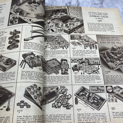 1964 Sears Christmas Wish Book Catalog - Great Vintage Toys & Gifts S3