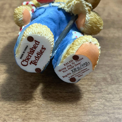 2000 Cherished Teddies Ralph Bring Joy to Those You Hold Dear Enesco 706841 FA6