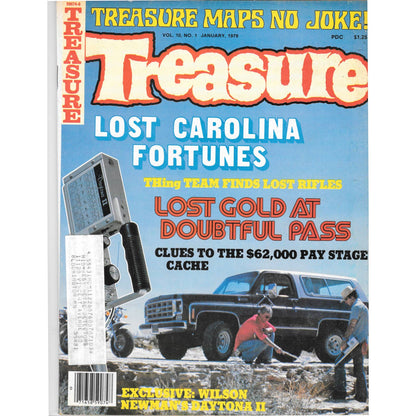 Treasure Magazine - Treasure Hunting Mines Buried Metal Detecting Jan 1979 MB3