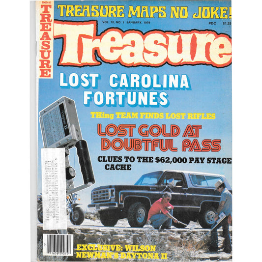 Treasure Magazine - Treasure Hunting Mines Buried Metal Detecting Jan 1979 MB3