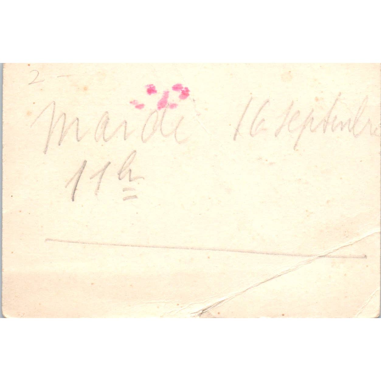 Modes Hélène Paris Vintage Business Card TK2-CC