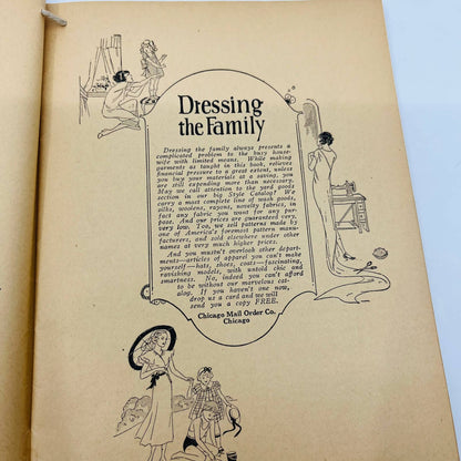 1930s DRESSMAKING AT HOME Booklet Gray Institute of Home Economics SA7