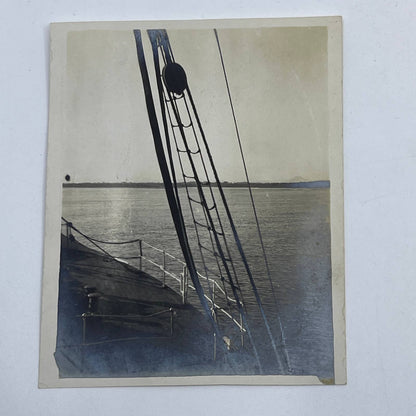 1903 Original Photo Shoreline Veracruz & Tuxpam from Bridge of S.S. Mexico AC7