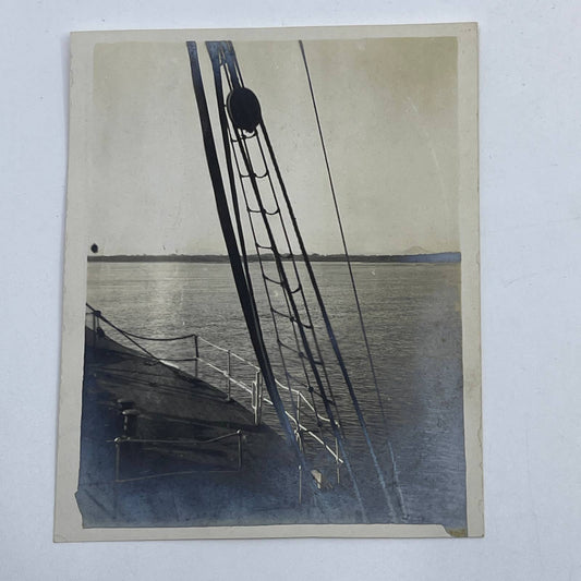 1903 Original Photo Shoreline Veracruz & Tuxpam from Bridge of S.S. Mexico AC7