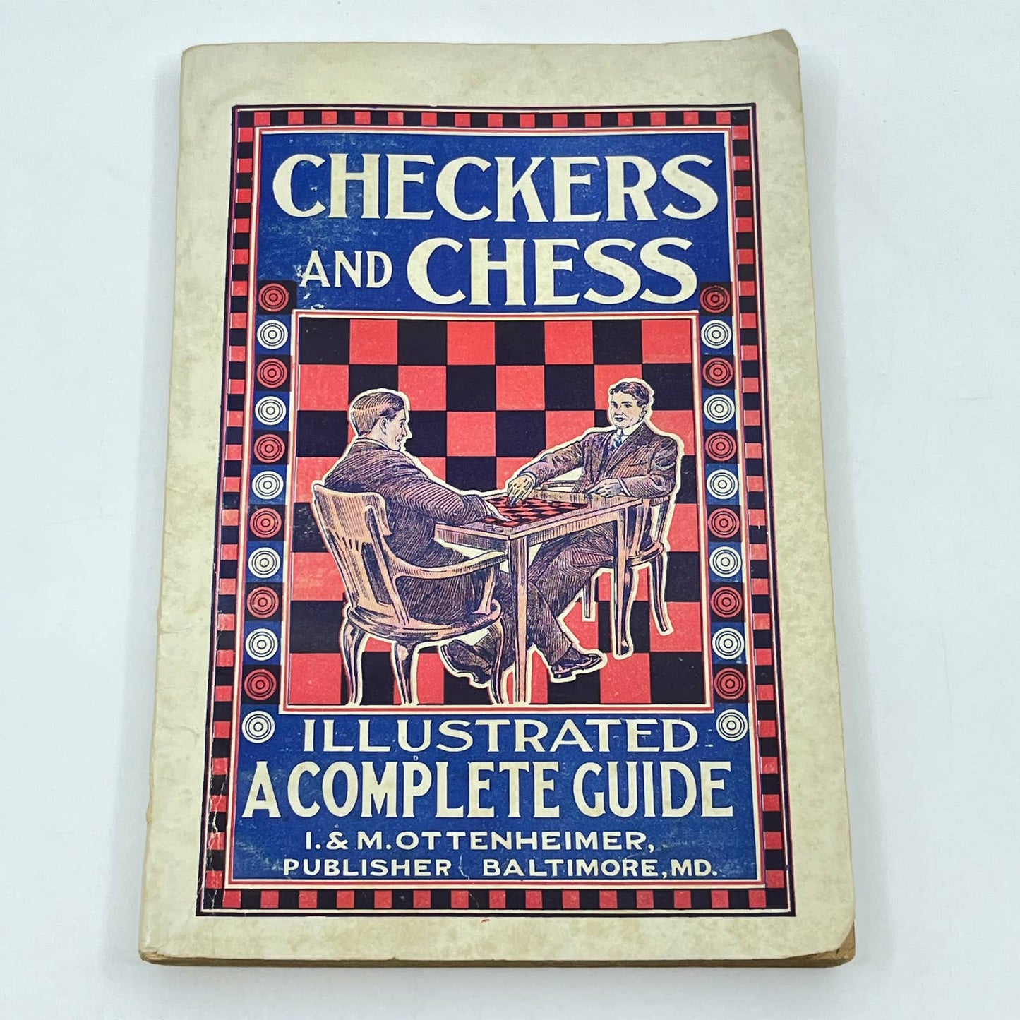 1916 A Complete Guide to the Games of Checkers and Chess LA ROUX, Maxim TF9