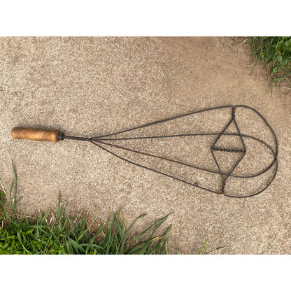 Antique Rustic Primitive Rug Beater